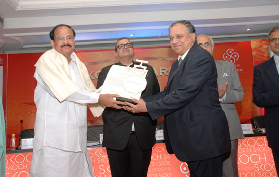 Image of Skoch Order-of-Merit & Renaissance Award- 2014 received for the campaign Vision to All- BHEL's Call as best CSR project in the country